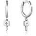 Orecchini Donna Ania Haie E032-04h Argento Puro 1 Cm - Foto miniatura 1