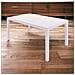 Tavolo Da Esterno Rettangolare 150x90 Cm Con Struttura In Resina E Piano Effetto Doghe Palau - Foto miniatura 1