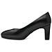 Black Elegant Closed Pumps Scarpe Con Tacco Pelle Scarpe Donna Nero Eu 39, 1-22408-41 001 - Foto miniatura 3