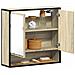 Mobile Bagno Con Specchio Rovere Sonoma 65x20x60 Cm Multistrato - Foto miniatura 1