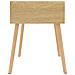 Comodino Rovere Sonoma 40x40x56 Cm In Legno Multistrato - Foto miniatura 3