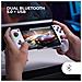 Marsgaming Mgpx, Gamepad Bluetooth 5.0 2-in-1, Rgb Neon, Doppia Vibrazione E Funzione Turbo, Supporto Smartphone Fino A 6.8"", Controller Compatibile Con Pc, Android, Ios E Console, Usb-c White - Foto miniatura 4