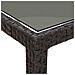 Tavolo da Giardino Marrone 250x100x75 cm Polyrattan - Foto miniatura 6