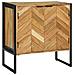 Credenza 70x35x75 cm Legno Massello di Acacia - Foto miniatura 1