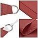 Vela Parasole Terracotta 2x2x2 m 100% Poliestere Oxford - Foto miniatura 6