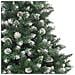 Albero di Natale artificiale con 300 LED Verde 180 cm - Foto miniatura 7