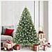 Albero di Natale artificiale con 300 LED Verde 180 cm PE e PVC - Foto miniatura 2
