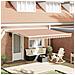 Tenda Retrattile Multicolore 400 × 300 cm Poliestere e Metallo - Foto miniatura 2