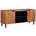 Mobile TV con porta Finitura Marrone Acacia 105 x 33 x 46 cm - Foto miniatura 1