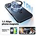 Cover per iPhone 16 Pro Max - TPU+PC, Nero, MagSafe - Foto miniatura 4