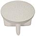 Tavolino Vkh1075-beige-mgo-63,8x63,8x42,5 Cm - Foto miniatura 4
