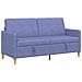 Divano con Storage Blu jeans 172 x 78 x 87 cm Poliestere - Foto miniatura 1
