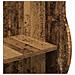 Mensola angolare con lo scaffale Legno antico 34 x 33 x 102 cm - Foto miniatura 6