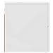 Mobiletto da notte a muro 2 pcs Bianco Lucido 33 x 34,5 x 40 cm - Foto miniatura 6