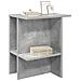 Tavolino da salotto 2 pcs Grigio Cemento 40 x 30 x 49 cm - Foto miniatura 3