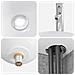 Set di mobili per il bagno 4 pcs Grigio Cemento - Foto miniatura 7