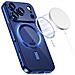 Custodia Trasparente Blu Scuro Magflex Per Iphone 17 Pro Max - Foto miniatura 3