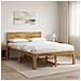 Letto matrimoniale con testiera ROSTOCK Bianco 120 x 200 cm - Foto miniatura 2
