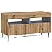 Mobile TV LED Rovere Artigianale Legno ingegnerizzato - Foto miniatura 1