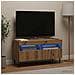 Mobile TV LED Rovere Artigianale Legno ingegnerizzato - Foto miniatura 4