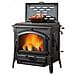 Stufa a Legna in Ghisa Isotta Con Cerchi Evo Potenza Termica Nominale 11.9 kW 338 m3 Riscaldabili Colore Nero - Foto miniatura 1