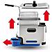 Friggitrice Oleoclean Pro FR 8040 Capacità 3.5 Litri 2300 Watt Colore Inox - Foto miniatura 4