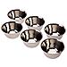 14012- 6 Ciotole Piccole Inox - Garinox -12cm 0,4l - Foto miniatura 2