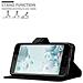Custodia Compatibile Con Htc U Play In Nero Carbone - Coperchio Protettiva Con Chiusura Magnetica, Funzione Stand E Tasca Per Le Carte - Foto miniatura 5