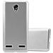 Custodia Compatibile Con Zte Blade L7 In Argento Metallico - Coperchio Protettivo In Silicone Tpu Flessibile - Foto miniatura 1
