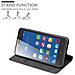 Custodia Compatibile Con Zte Blade L7 In Bruno Caffè - Coperchio Protettiva Con Chiusura Magnetica, Funzione Stand E Tasca Per Le Carte - Foto miniatura 5