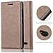 Custodia Compatibile Con Zte Blade L7 In Bruno Caffè - Coperchio Protettiva Con Chiusura Magnetica, Funzione Stand E Tasca Per Le Carte - Foto miniatura 8