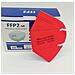 20 Pz Mascherine Ffp2 Rosso Certificate Ce - Bfe 95% - Foto miniatura 1