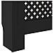 Copertura per Radiatore Nera in MDF 78 cm - Foto miniatura 5