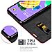 Custodia Compatibile Con Lg K52 In Rosso Mela - Coperchio Protettiva Con Chiusura Magnetica, Funzione Stand E Tasca Per Le Carte - Foto miniatura 4