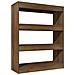 Libreria / divisorio Rovere Marrone 80x30x103cm Legno Multistrato - Foto miniatura 2