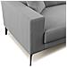 Prestige Divano Moderno In Microfibra T11 Grigio - Foto miniatura 5