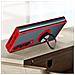 Cover Samsung Galaxy Z Fold4 Bimateria Anello Metallico Supporto Rossa - Foto miniatura 3