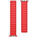 Cinturino 729 Originale Loop Leather Per Apple Watch 1-2-3-4-5-6-7-se 38 40 41mm Red - Foto miniatura 3