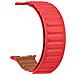 Cinturino 729 Originale Loop Leather Per Apple Watch 1-2-3-4-5-6-7-se 38 40 41mm Red - Foto miniatura 4