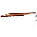 Tenda Sole Automatica Retrattile Arancione e Marrone 4x3 m - Foto miniatura 7