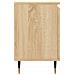 Comodini 2 Pz Rovere Sonoma 40x30x50 Cm In Legno Multistrato - Foto miniatura 6