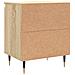 Comodini 2 Pz Rovere Sonoma 40x30x50 Cm In Legno Multistrato - Foto miniatura 7