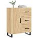 Credenza Rovere Sonoma 69,5x34x90 Cm In Legno Multistrato - Foto miniatura 3
