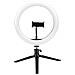 Ring Light Anello Luminoso Akashi Con Treppiedi Nero - Foto miniatura 1