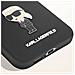Cover Per Samsung Galaxy S23 Fe Design Ikonik Metal Silicone Rigido, Nero - Foto miniatura 3