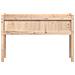 Fioriera Giardino Con Gambe 110x31x70 Cm Legno Massello Pino - Foto miniatura 4