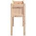 Fioriera Giardino Con Gambe 110x31x70 Cm Legno Massello Pino - Foto miniatura 5