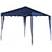 Gazebo In Acciaio E Poliestere Blu 3x3 Mt Marilia - Foto miniatura 2