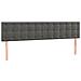 Letto A Molle Con Materasso E Led Grigio Scuro 160x200 Cm - Foto miniatura 6