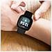 Cinturino In Silicone Per Fitbit Versa4/fitbit Sense2/fitbit Versa3/fitbit Sense Black S - Foto miniatura 2